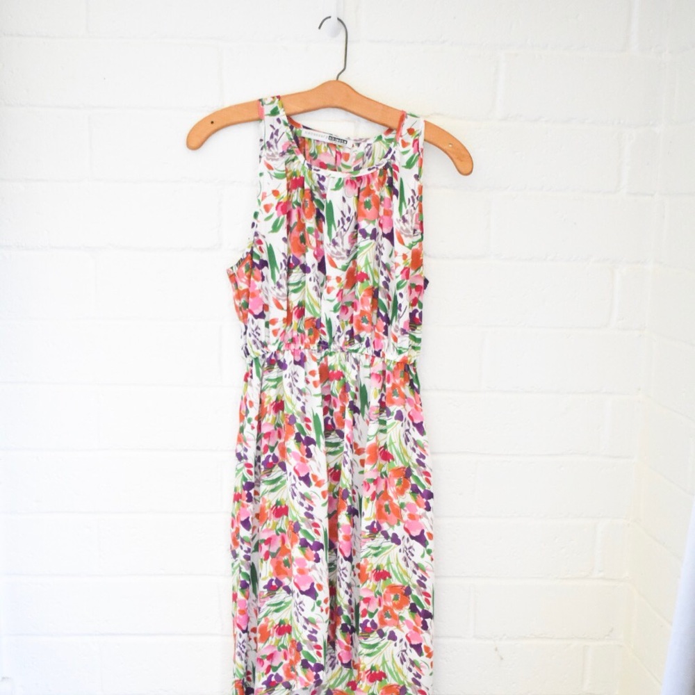 Floral maxi dress